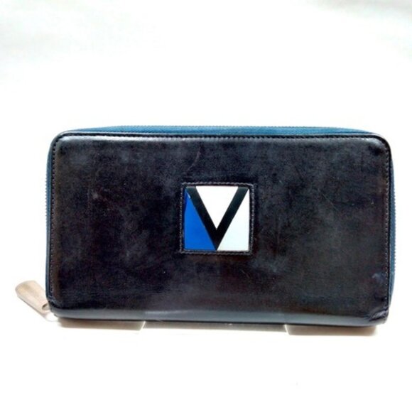 Louis Vuitton LV Long Wallet Black Leather 2865123 - Picture 1 of 1